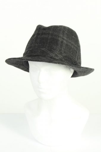 Vintage Super Qualitiy Extra Fashion Mens Trilby Lined Hat