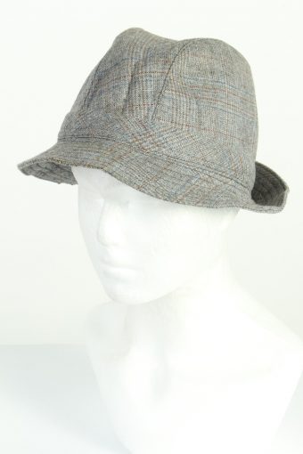 Vintage Chic Fashion Mens Short Brim Lined Hat