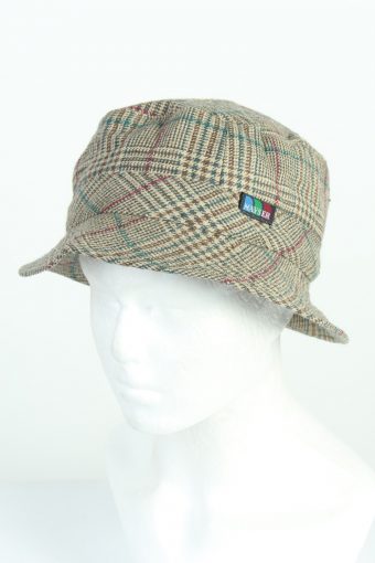 Vintage Mayser Fashion Mens Short Brim Lined Hat