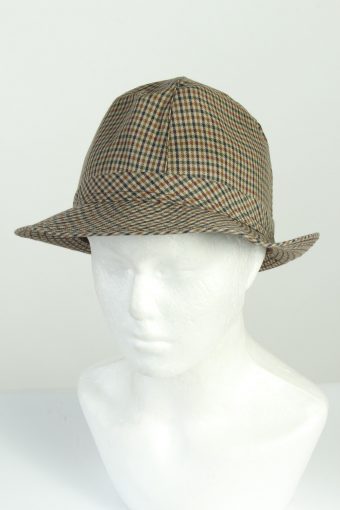 Vintage Fashion Hat Fashion Mens Trilby Lined Hat
