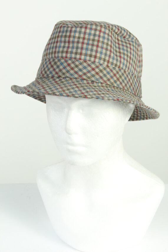 Vintage Gentleman Fashion Mens Trilby Lined Hat