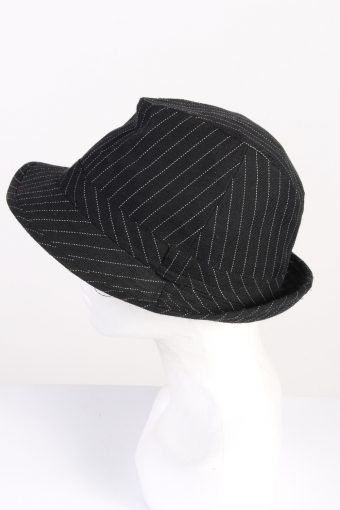 Vintage 1990s Fashion Mens Trilby Hat Black HAT1324-126179