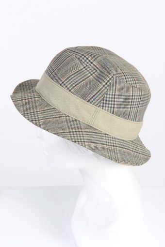 Vintage Wegener 1990s Fashion Mens Trilby Lined Hat Multi HAT1325-126183