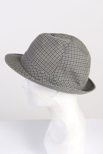 Vintage 1980s Fashion Mens Trilby Hat Multi HAT1334-126219