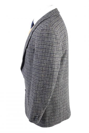 Harris Tweed Blazer Jacket Desch Classic Grey XL