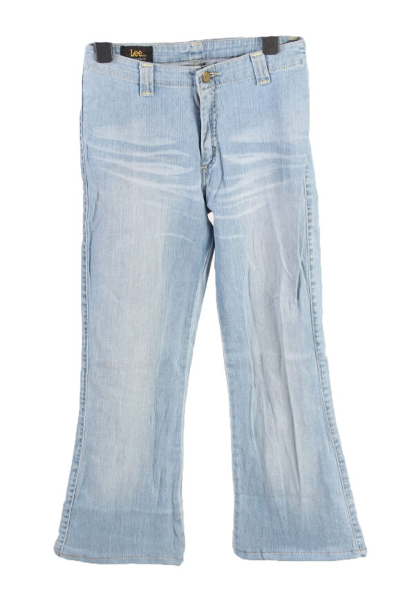 Lee Kiana Fla Leg Mid Waist Womens Jeans W26 L27 Ice