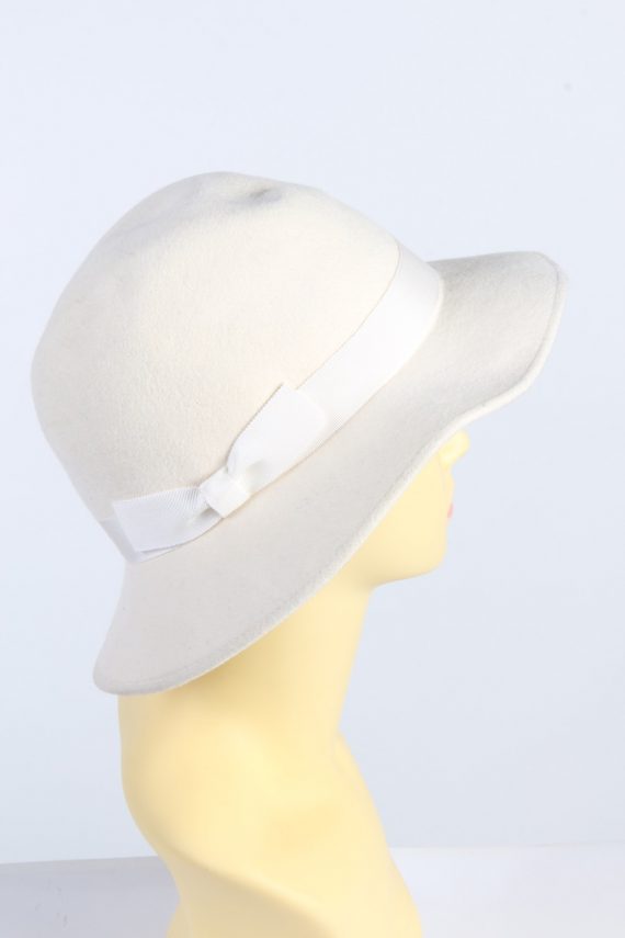 Vintage CA Fashion Womens Trilby Ribbon Hat