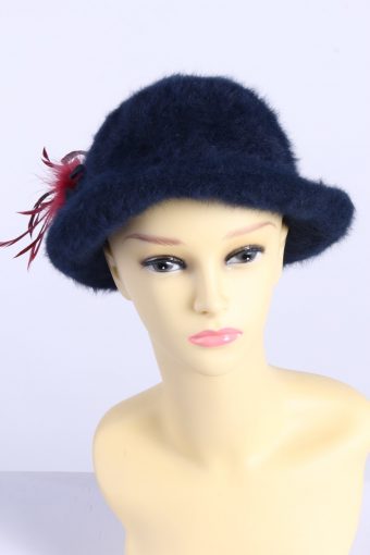 Vintage Fashion Womens Brim Furry Hat