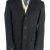 Men Blazer Jacket Angelo Litrico Classic Corduroy Lined Black M/L