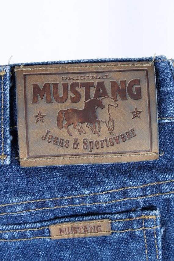 Mustang Mid Waist Straight Leg Unisex Denim Jeans W29 L30