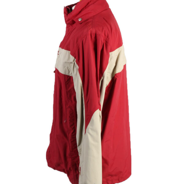 Vintage Helly Hansen Puffer Coat Jacket Unisex Size L Red