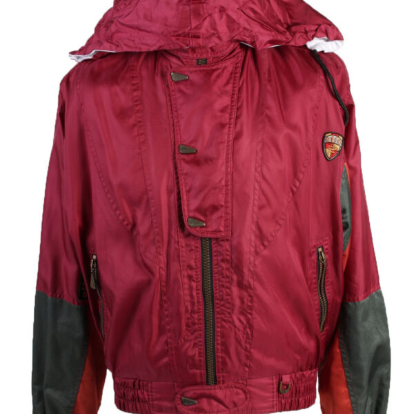 Vintage Effe Sportswear Puffer Coat Jacket Unisex Size M (USA) 50 (FR, IT) Red