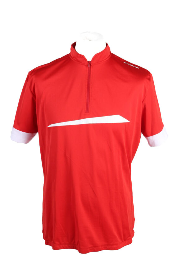 Cycling Shirt Jersey 90s Retro Red XXL