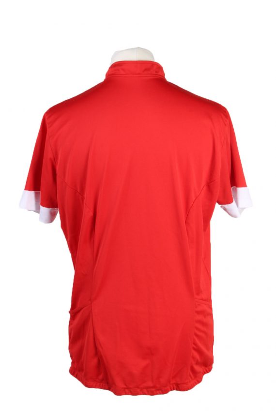 Cycling Shirt Jersey 90s Retro Red XXL