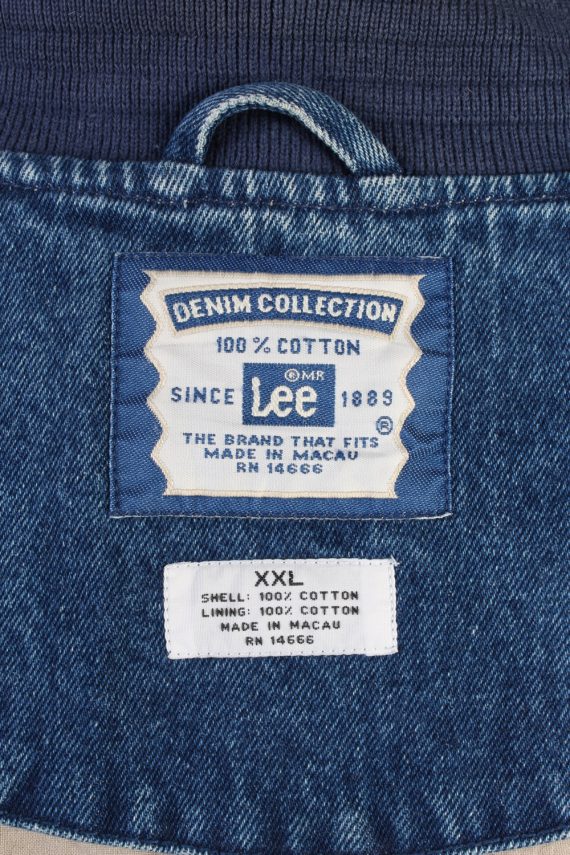Lee Four Pines Huntin’ Club Denim Jacket Mid Blue XXL