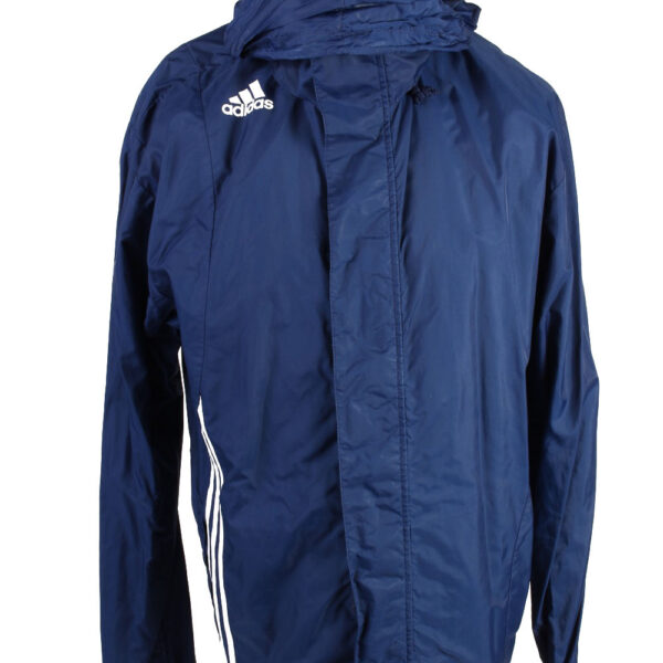 Adidas Waterproof Raincoat Festival Outdoor Jacket Navy XL
