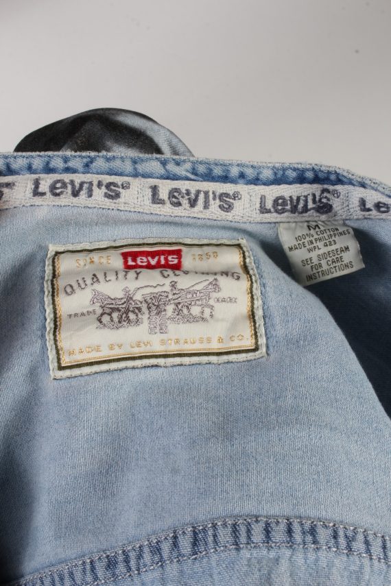 Levi’s Che Guevara Printed Denim Shirt Long Sleeve Remake Light Blue M