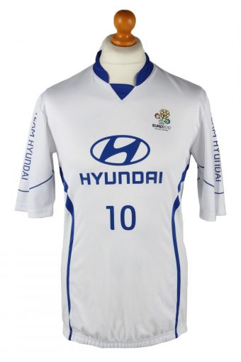 Mens T-ShirT-Shirt Euro 2022 No 10 White XL