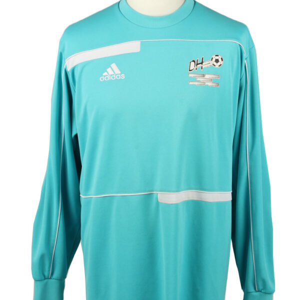 Adidas Football Jersey Shirt ZVV de Hoven Elbow Padding Goalkeeper Turquise XXL