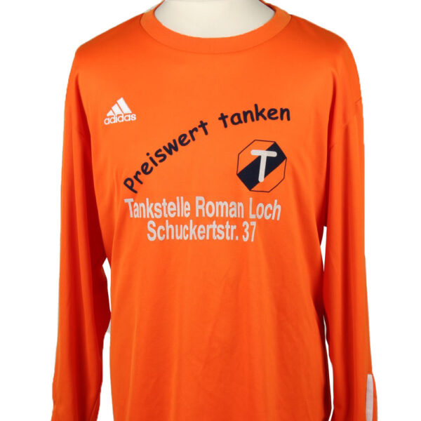Adidas Football Jersey Shirt Sport Club Babenhausen No 14 Orange XL