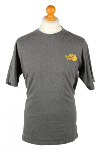 The North Face Mens T-Shirt Tee Crew Neck Grey M