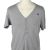 G-Star Mens T-ShirT-Shirt Button Neck Grey L
