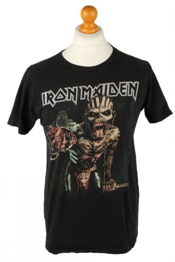Iron Maiden T-Shirt Crew Neck Black M