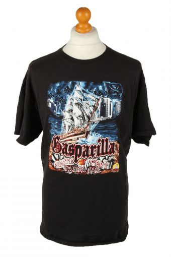 Delta T-Shirt Gasparilla Pirate Fest Tampa Bay Black XL