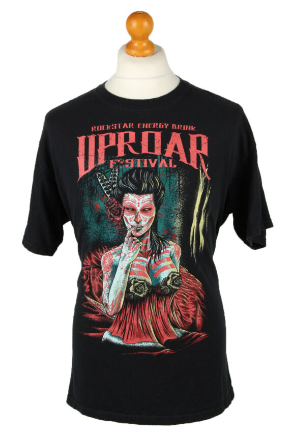 Uproar Festival 2011 T-Shirt Crew Neck Black L