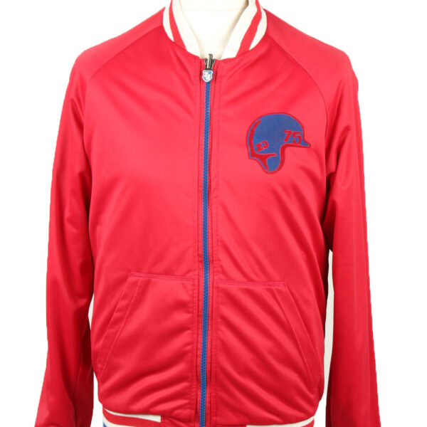 Vintage Zara Man Baseball Jacket Red L