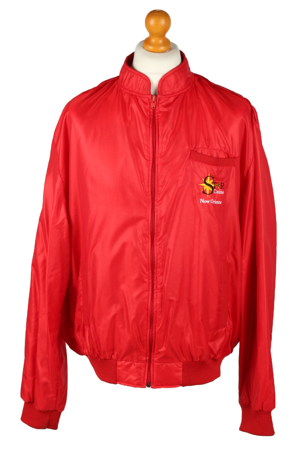 Vintage Holloway Mens Satin Baseball 