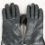 Vintage Womens RSL Faux Leather Gloves 90s Size 7.5 Black