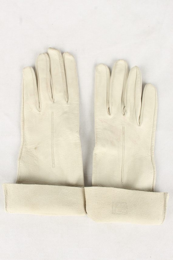 Vintage Womens Gloves 80s White