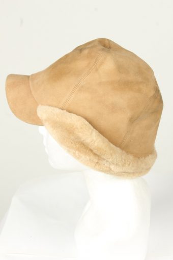 Vintage Unisex Russian Style Winter Hat 90s Brown HAT1521-145368