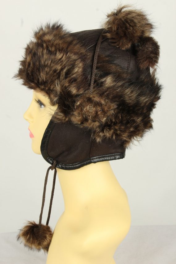 Vintage Womens Canadian Style Winter Hat