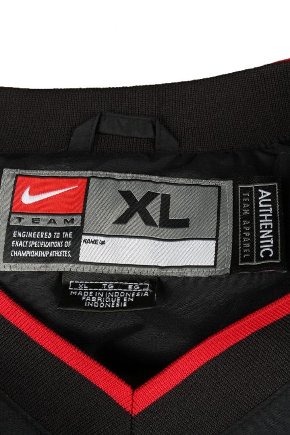 Nike Baseball V Neck Jacket Windbreaker Black XL