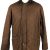 Vintage Barbour Mens Quilted Jacket Coat L Brown