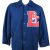 Vintage Wool Unisex Baseball Bomber Jacket 90s 40 Blue