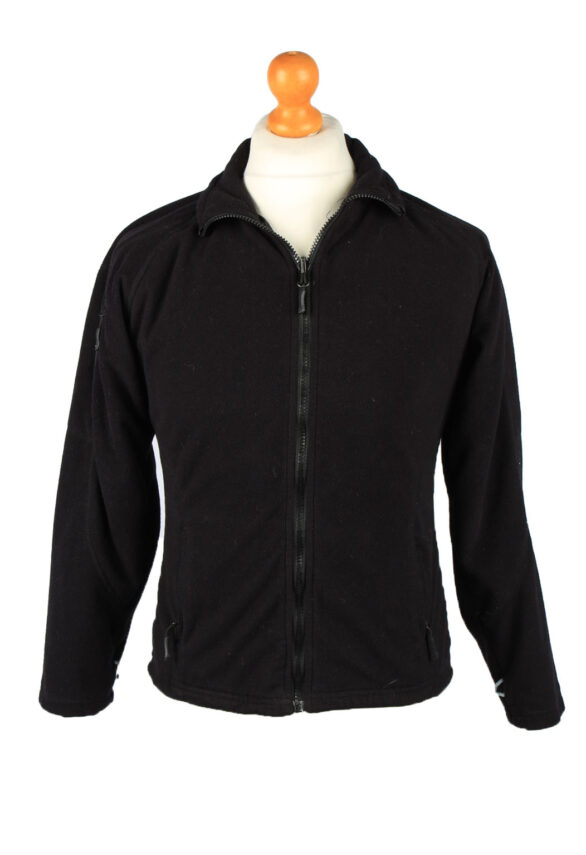 Helly Hansen Zip Up Mens Fleece Top Pullover Jacket Black S