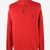 Chaps Zip Neck Jumper Pullover 90s Mens Red XL