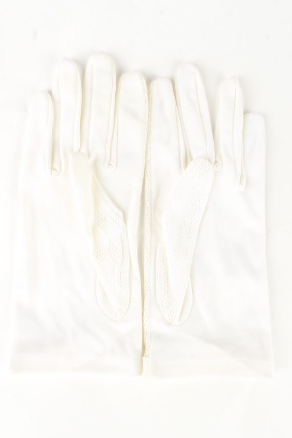 Dress Gloves Vintage Womens 6.5 in White
