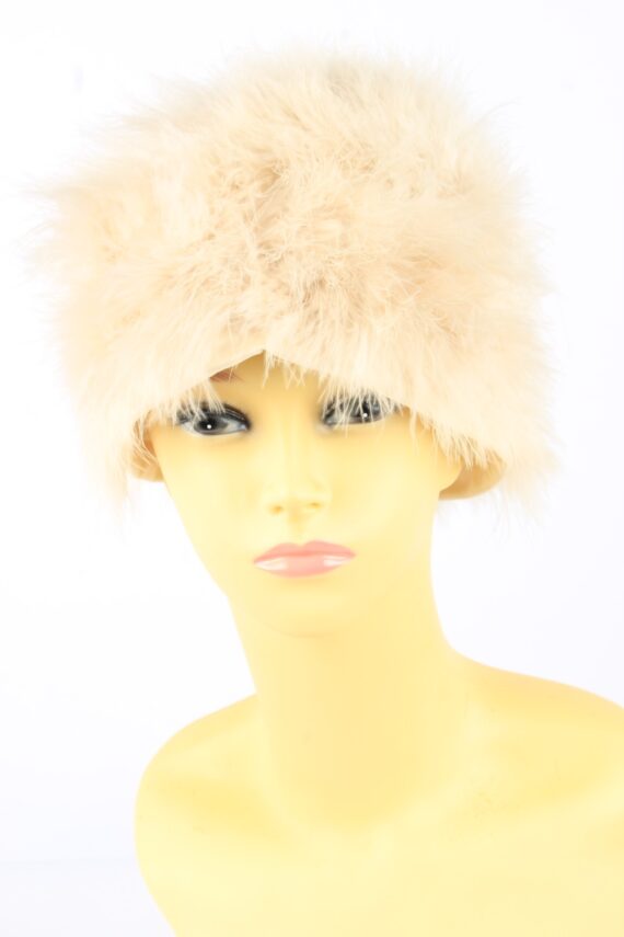 Feather Hat Vintage Womens