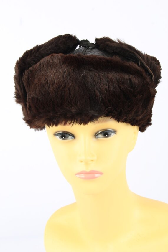 Russian Ushanka Hat Vintage Womens