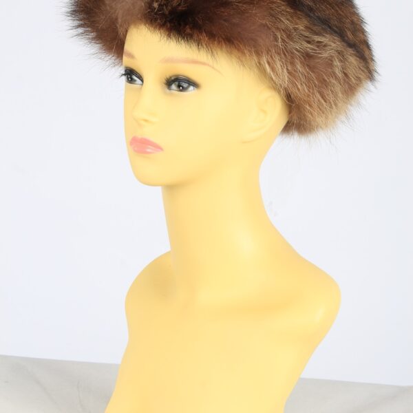 Russian Ushanka Fur Hat Vintage Womens