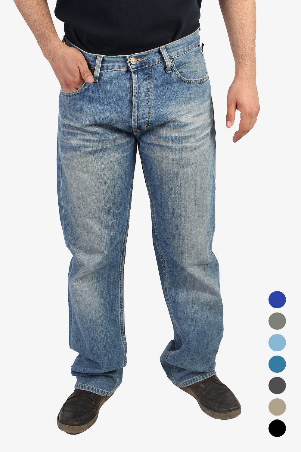 Lee Seattle Jeans Mid Waist Straight Leg Vintage – Pepper Tree London