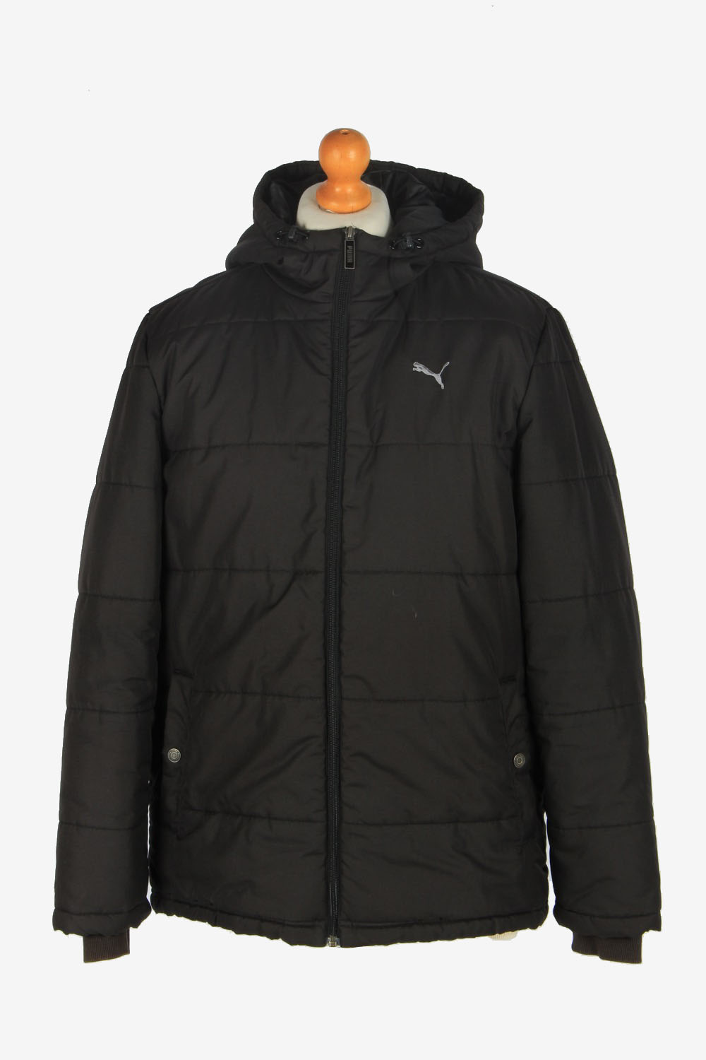 puma brown puffer jacket