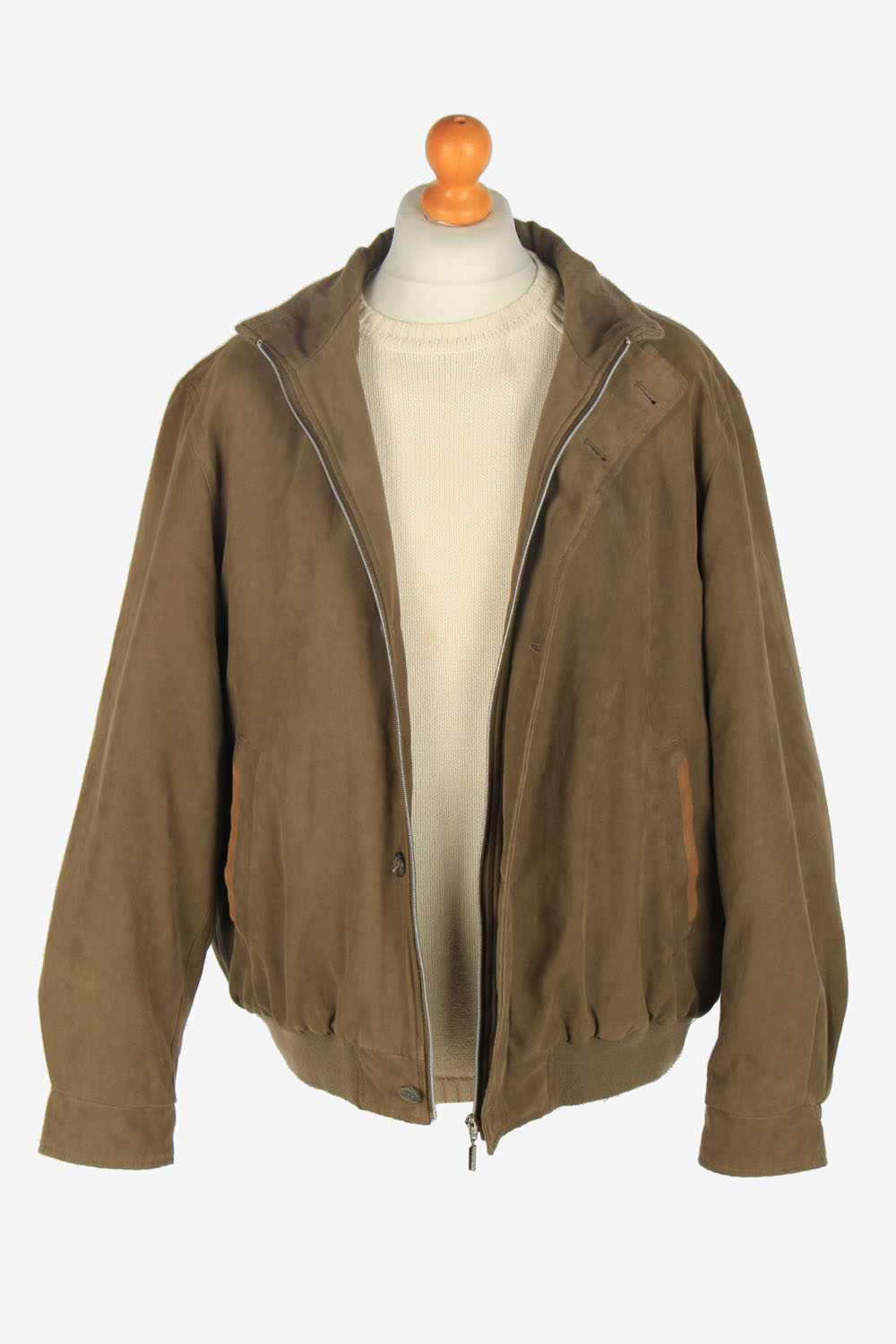 Mens Belcade Micro Suede Jacket Vintage 