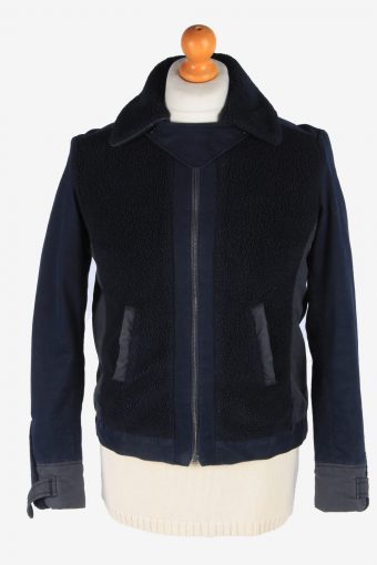 Women’s Lacoste Jacket Outdoor Luxury Vintage Size S Navy C3062