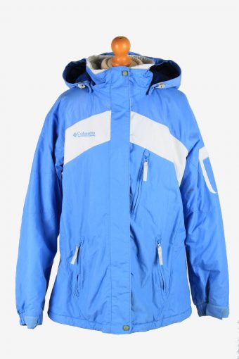 Columbia Women’s Waterproof Jacket Adventure Vintage Size XL Blue C2871