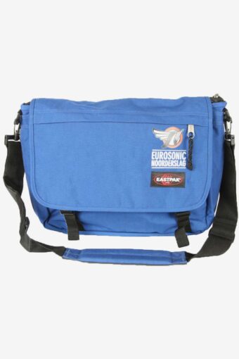 Eastpak Vintage Crossbody Shoulder Bag Messenger Adjustable 90s Blue